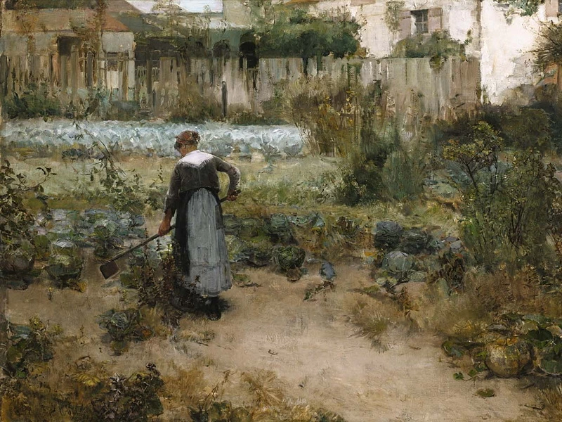 1856-Walter Gay - Novembre, Etaples - Smithsonian American Art Museum